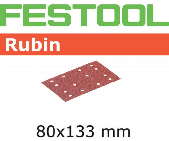 Фото Материал шлифовальный Festool Rubin II P 40, компл. из 50 шт. STF 80X133 P 40 RU2/50 в интернет-магазине ToolHaus.ru